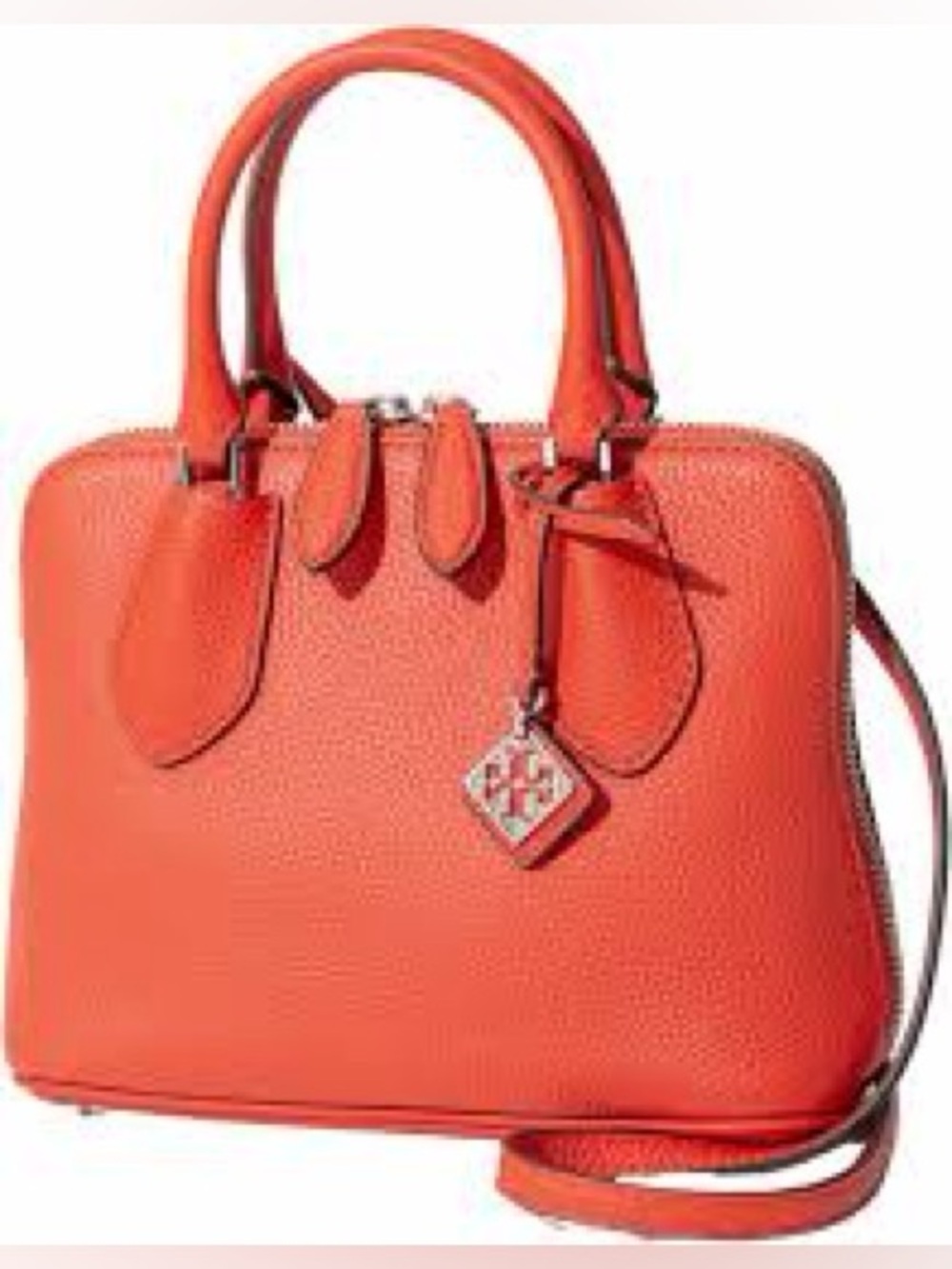 Tory Burch Mini Swing‎ Bag in Poppy Red - Picture 2 of 13